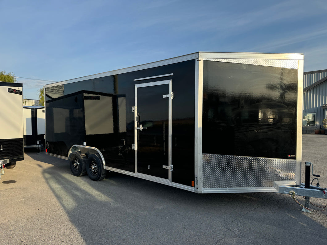 Dura-Maxx 8 x 20 porte rampe galvanisée noire